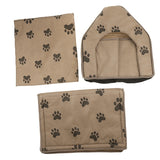 New Small Dog Bed Folding/Dog House  or Small Cat House/Footprint Pet Bed